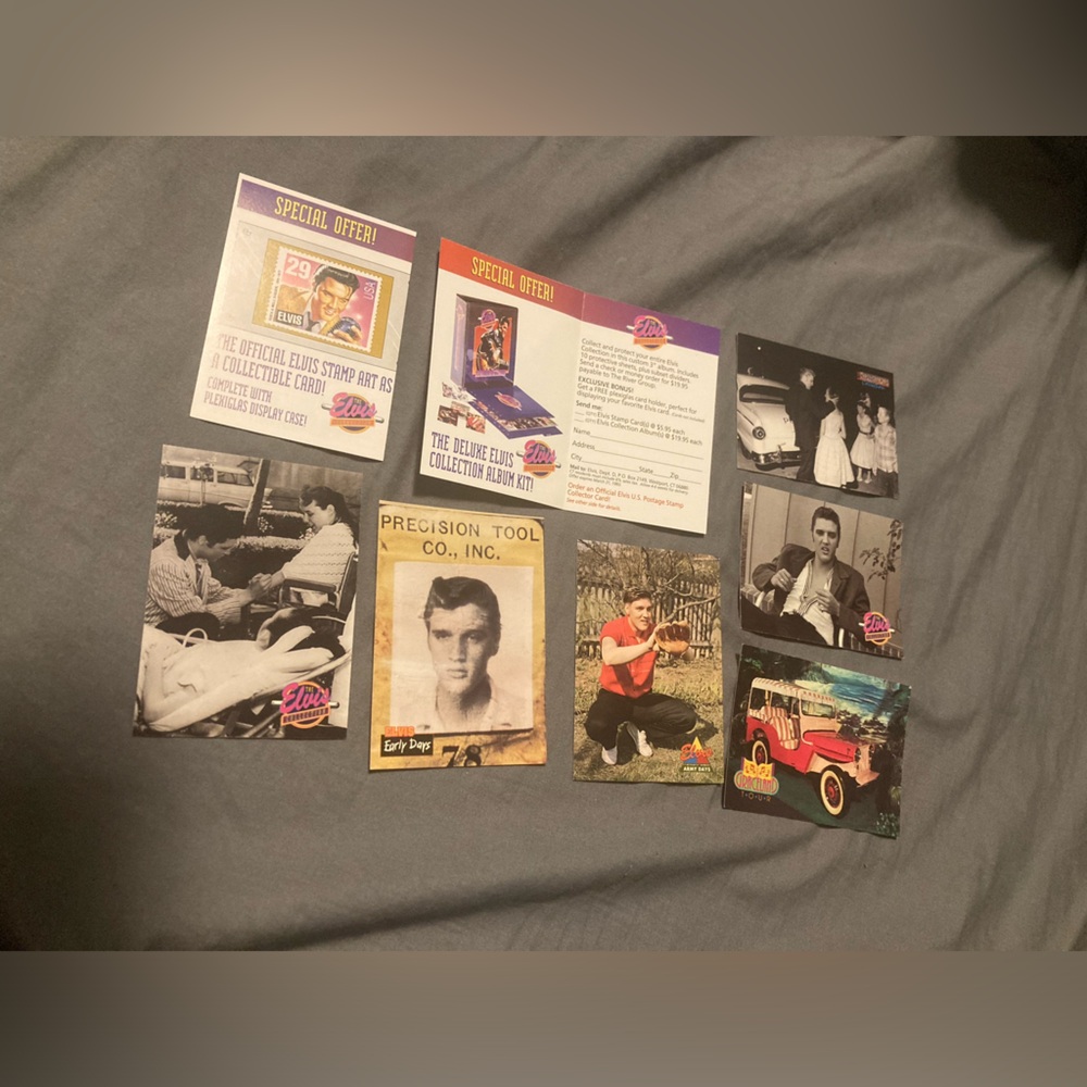 Elvis cards